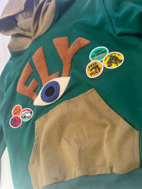 Green "Survival" Hoodie