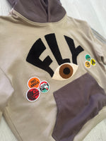 Beige "Survival" Hoodie