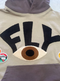 Beige "Survival" Hoodie