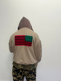 Beige "Survival" Hoodie