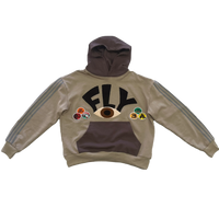 Beige "Survival" Hoodie